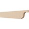 Ekena Millwork 2in. W x 6in. H x 32in. L Del Monte Woodgrain TimberThane Rafter Tail, Primed Tan RFTUR02X06X32DELRCPR - alternate 1